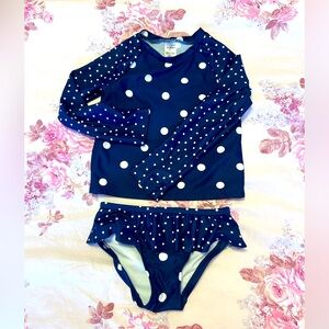 OshKosh 2-Piece Bathing Suit Rash Guard 3T